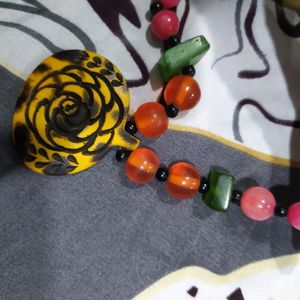 Used Bead  Necklace