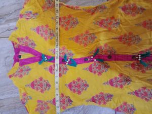 Peach Embroidered Tunic