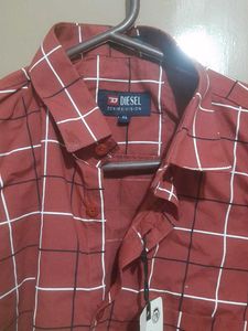 Diesel Plaid Shirt