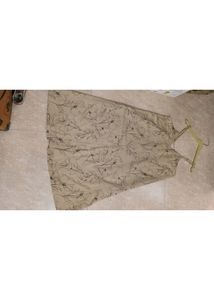 Satin Type Slipy Fabric Dress