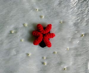angry Crochet Hair Clip