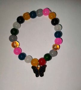 Butterfly Beaded Bracelet