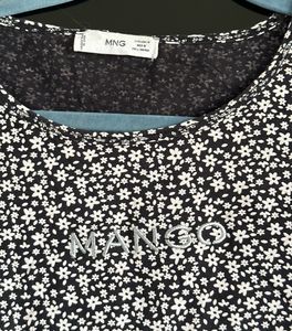 Mango Floral Print Tee