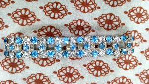 Blue And White Bracelet