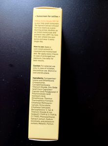 Tinted Sunscreen