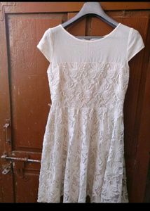 Off white lace Dress