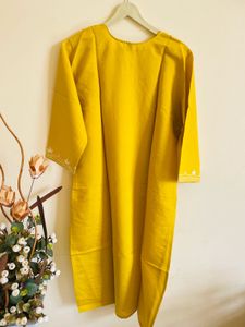 Elegant Yellow Kurta