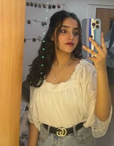 White Top And Jeans Combo