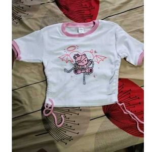 Y2K Hello Kitty Graphic Tee