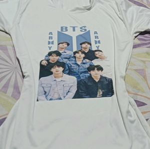 BTS K-Pop Group Photo ARMY Fan T-Shirt