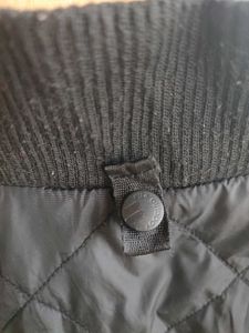 Fila Quilted Black Jacket