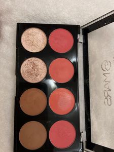 MARS Blusher, Highlighter, Countouring Palette