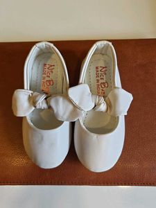 Cute White Baby Shoes