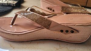 Woman Flat Slipper Wedges Combo Of 3 Chappal