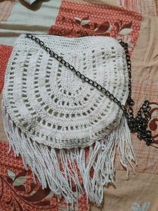 Crochet Crossbody Bag