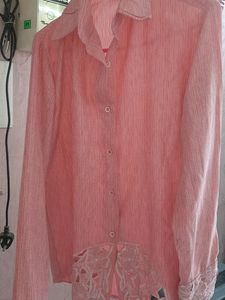 Salmon Pink Formal Shirt