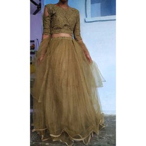Golden Lehenga