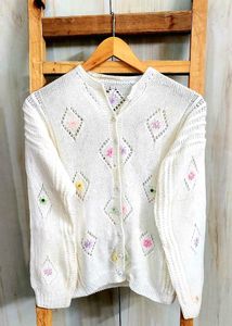 Off white Designer Sweater Size-34-36