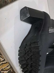 Black Matte ankle Length Boots