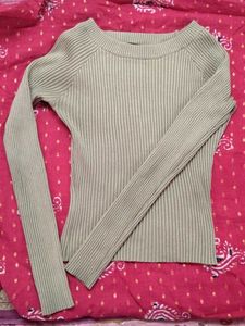 Ribbed Long Sleeve Top