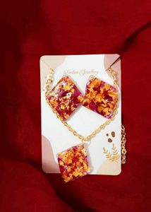 Combo Set Resin Jewelry