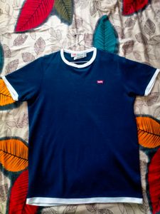 Navy Blue Levi's Tee
