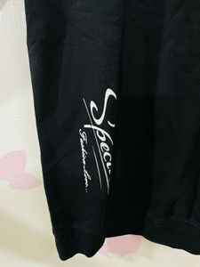 Men Black Cool Full Sleeves T-shirt