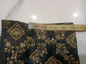 NEW Embroidered Velvet Blouse