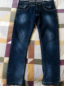 Zara Man Dark Wash Jeans