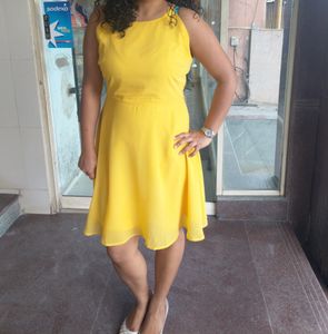 Lemon Yellow Dress