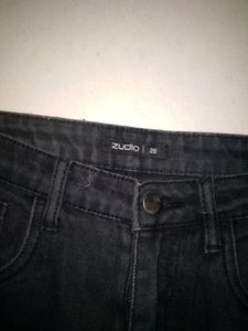 Baggy Black Denim Jeans