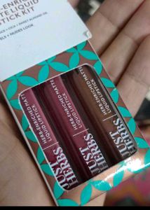 Just Herbs Liquid Lipstick Trio