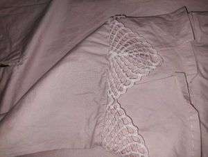 Cute Pink Top with Lace