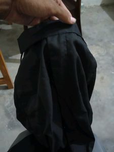 it&#39;s black silk pant for any shirt