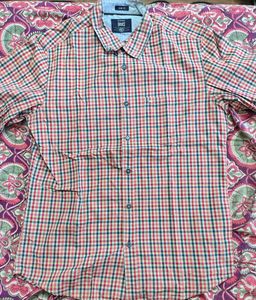 Basics Slim Fit Checkered Shirt - Small