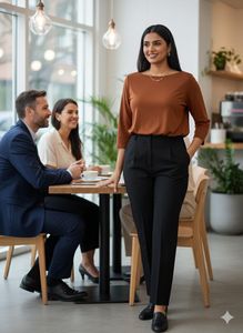 🍂 Thrift Treasure: The Terracotta Dream Top! ✨