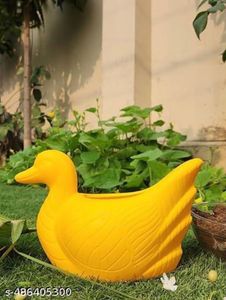 Duck-Shaped Flower Pot