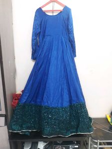 Peacock Theme Gown...