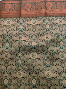 Unused Green Silk Saree