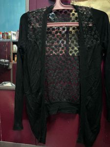 Lace Detail shrug