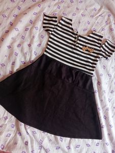 Frock (Black And White)