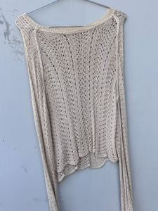 Crochet Knit Top
