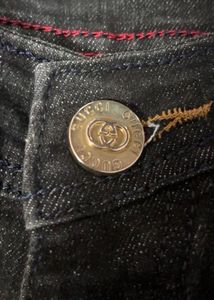 Distressed Black Jeans