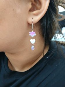 ₊˚⊹౨ handmade pretty flower earrings ৎ ₊˚⊹