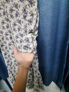 Cute Long Dress With Front Opening