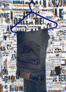 Washed Black Denim Jeans