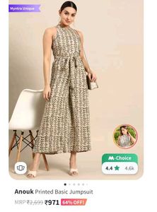 Anouk Printed Jumpsuit