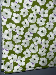 Floral and White Fabric Bundle