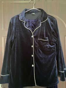Navy Blue Night Suit