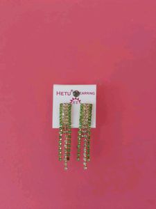 Green Cascade Earrings